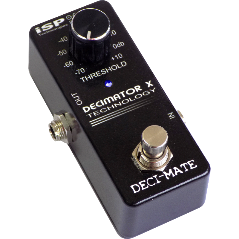 Image d'une pédale Noise Gate, Deci-Mate, de la marque ISP TEchnologies