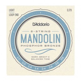 DADDARIO EJ73 MANDOLINE LIGHT