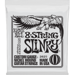 Ernie Ball Slinky 8 cordes...