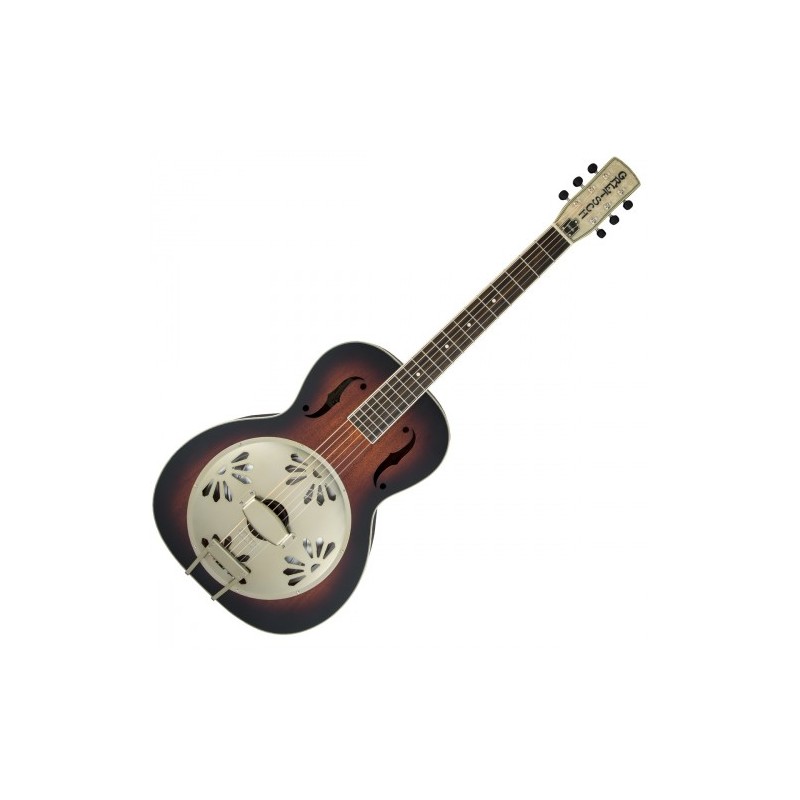 Image d'un dobro G9240 Alligator Biscuit Round-Neck 2 Sunburst, de la marque Gretsch