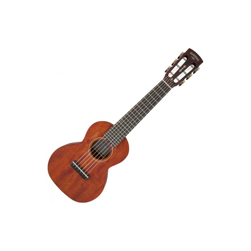 Image d'une guitalélé G9126 avec sa housse, de la marque Gretsch