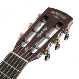 Image d'une guitalélé G9126 avec sa housse, de la marque Gretsch