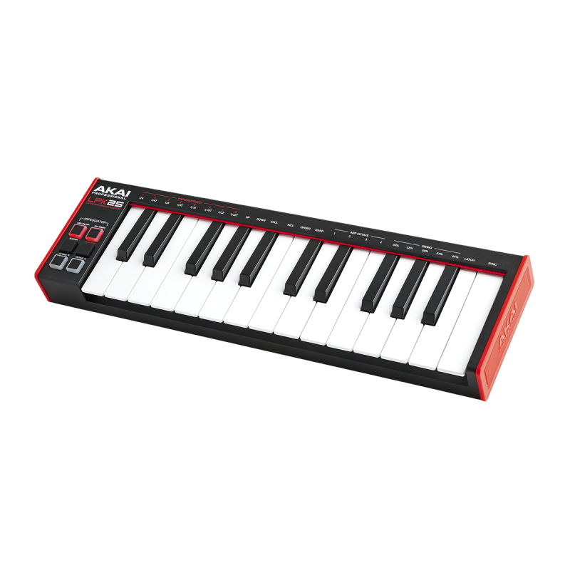 Image d'un clavier maître, LPK25 MK2, de la marque Akai Professional