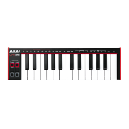 Image d'un clavier maître, LPK25 MK2, de la marque Akai Professional