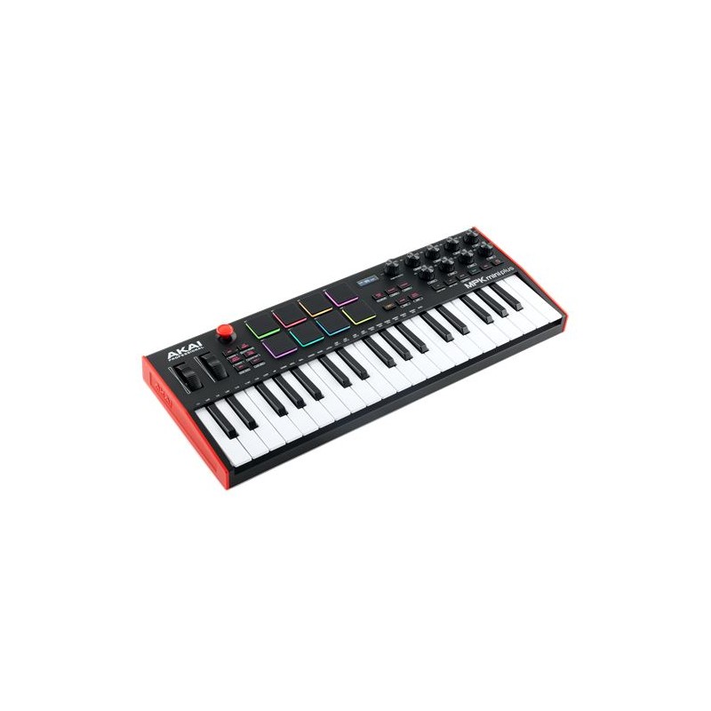 Image d'un clavier Maître MPK Mini Plus, de la marque Akai Professional