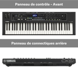 Yamaha - CK61 Clavier de scène : Nantel Musique