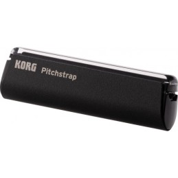 Image d'un accordeur à pince pour guitare, rechargeable, de couleur noir, de la marque Korg