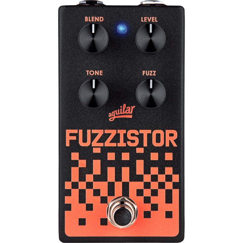 Image d'une pédale Fuzz Fuzzistor, de la marque Aguilar