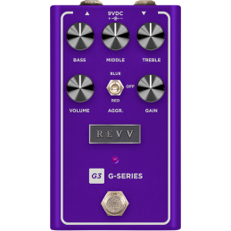 Image d'une pédale de Distorsion G4 V2, de la marque Revv