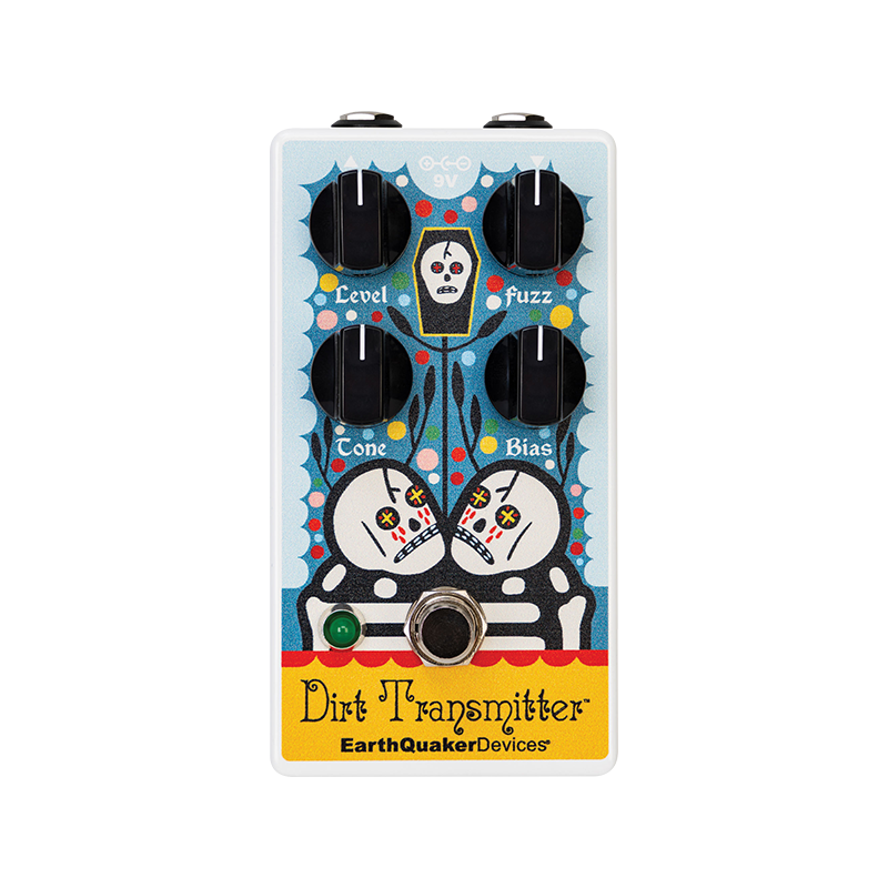 Image d'une pédale Fuzz + Overdrive Dirt Transmitter Fuzz Rancho de la Luna LTD, de la marque Earthquaker