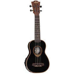 Image d'un Ukulélé Baby Soprano Electro-Acoustique TKU118SE Tiki Uku, de la marque Lag