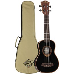 Image d'un Ukulélé Baby Soprano Electro-Acoustique TKU118SE Tiki Uku, de la marque Lag