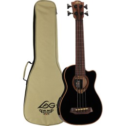 Image d'un  TKB118FCE Mini Basse Fretless Electro-Acoustique, de la marque Lag