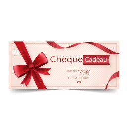 Chèque Cadeau 75€