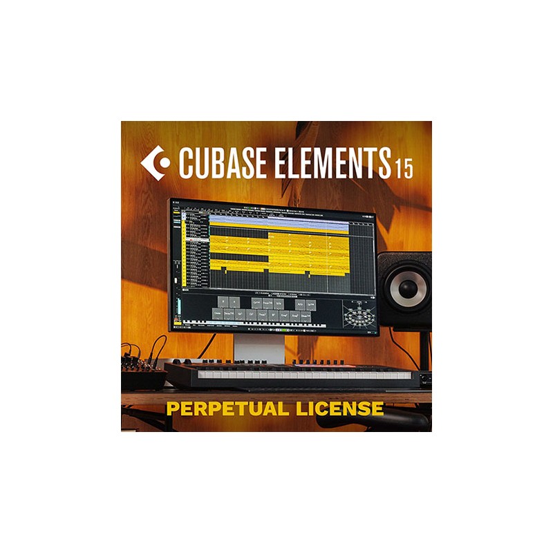 Image du logiciel Steinberg Cubase Element 15