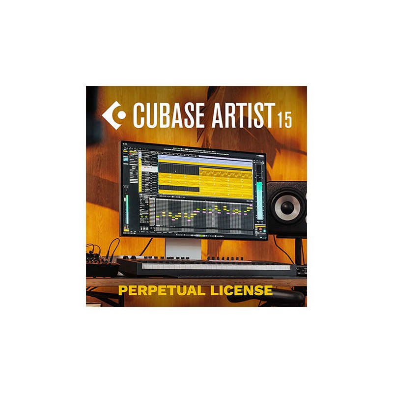 Image du logiciel Steinberg Cubase Artist 15