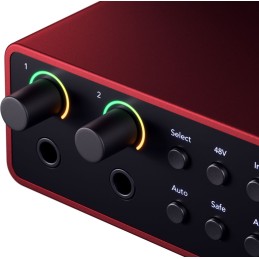 Image d'une Focusrite Scarlette 2i2 4ème Génération