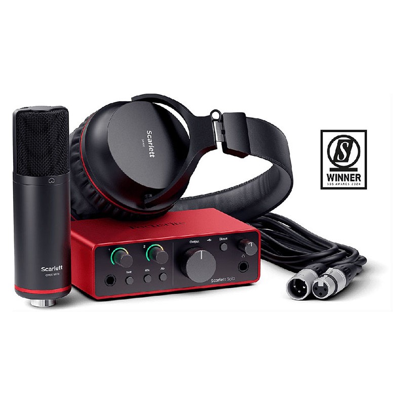 Image du Focusrite Scarlett Solo Studio 4ème Génération