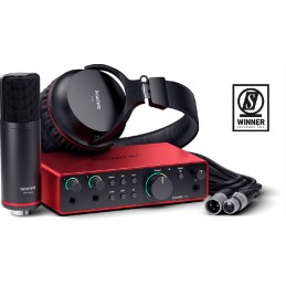 Image du pack focusrite Scarlett 2i2 Studio 4ème Génération