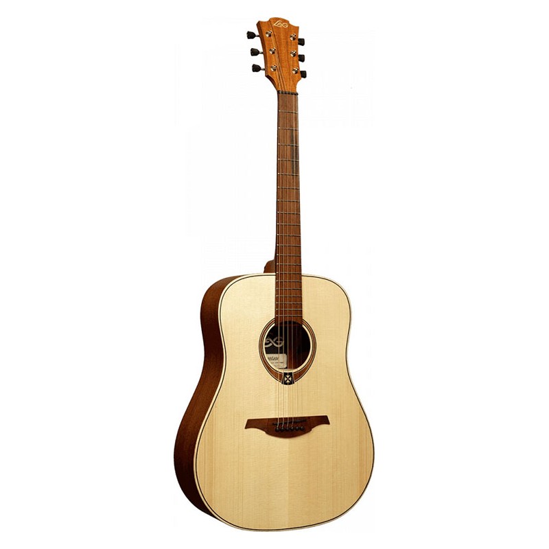 Image d'une guitare Lâg T70D-NAT Tramontane Dreadnought Natural