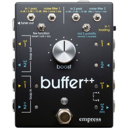 Image d'une pédale multi-effets Buffer ++ de la marque Empress Effects