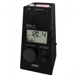 Image d'un métronome numérique KDM3 Black de la marque Korg