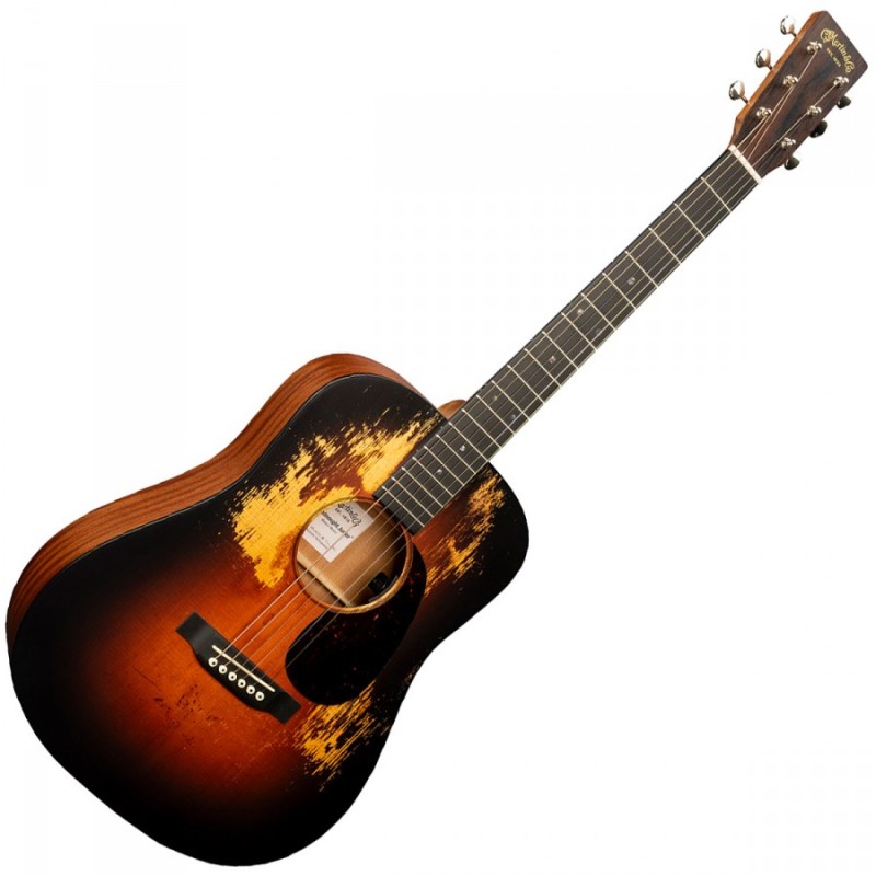 Image d'une guitare D JR E StreetLegend Burst de la marque Martin & Co