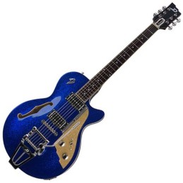 Image d'une guitare StarPlayer TV Blue Sparkle de la marque Duesenberg