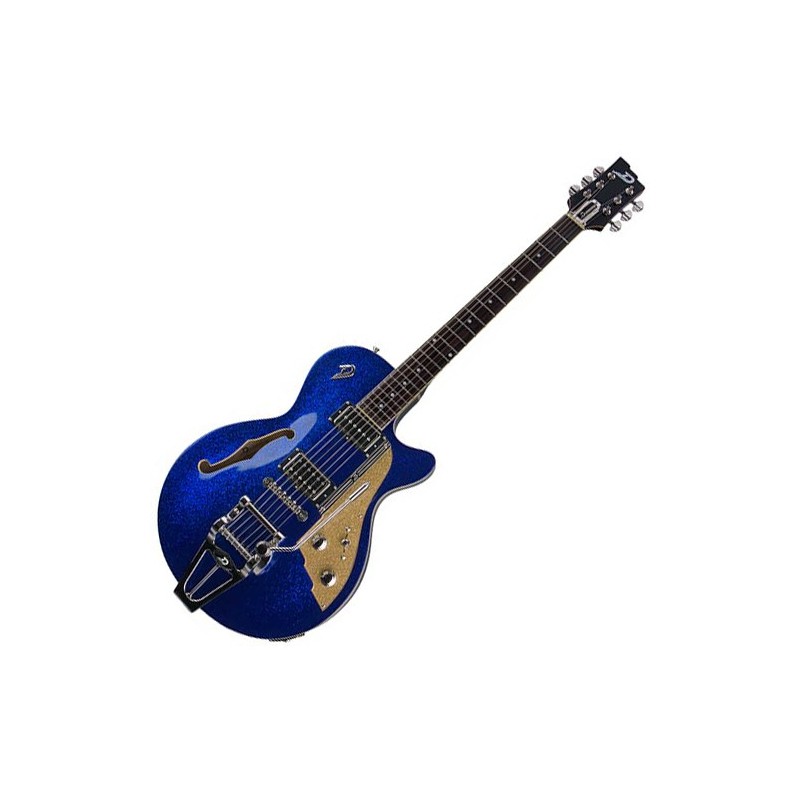 Image d'une guitare StarPlayer TV Blue Sparkle de la marque Duesenberg