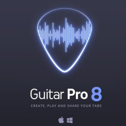 Image du logiciel Guitar Pro 8 d'Arobas Music