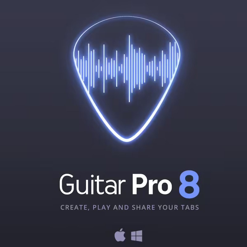 Image du logiciel Guitar Pro 8 d'Arobas Music