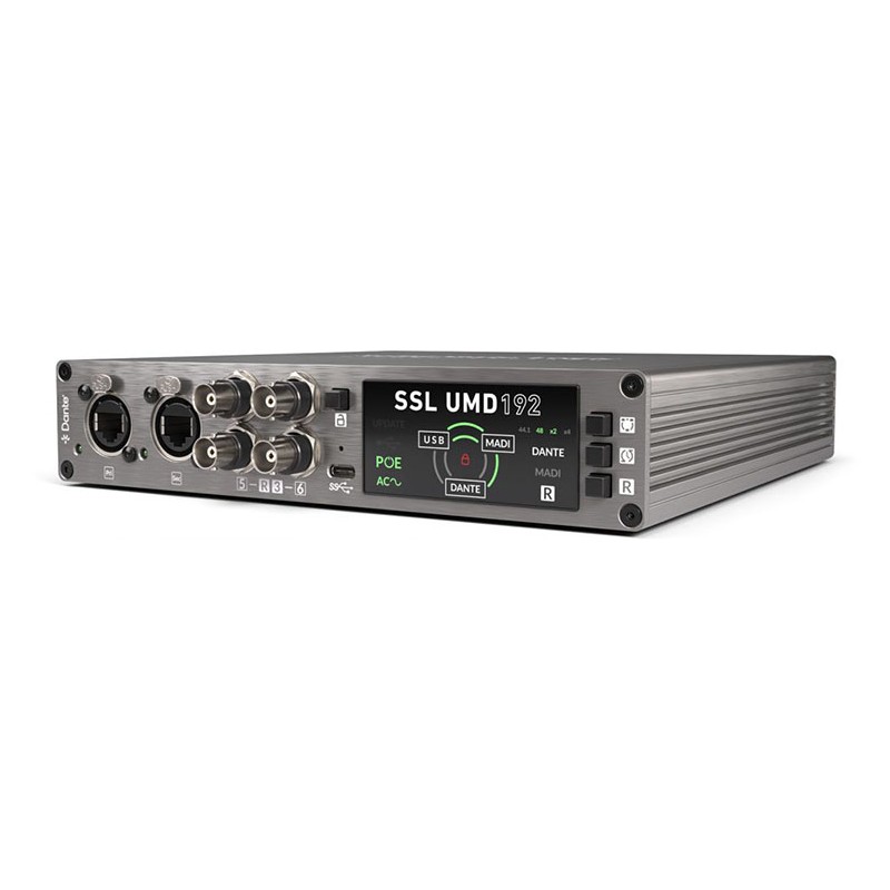 Image d'une interface audio USB, UMD192 de la marque Solid State Logic