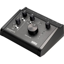 Image d'une interface audio, 2 entrées microAUDIO22 de la marque Korg