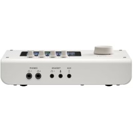 Image d'une interface audio USB URX22 de couleur blanche de la marque Yamaha