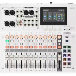 Image d'une console de mixage, MGX12V de couleur blanche, de la marque Yamaha