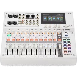 Image d'une console de mixage, MGX12V de couleur blanche, de la marque Yamaha