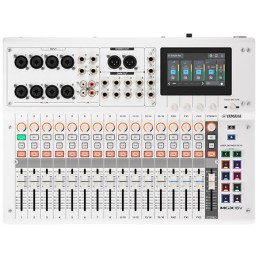 Image d 'une console de mixage MGX16V, de couleur blanche, de la marque Yamaha