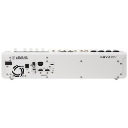 Image d 'une console de mixage MGX16V, de couleur blanche, de la marque Yamaha