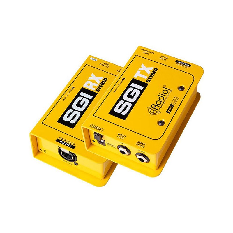 Image d'une paire d'extendeurs RJ45 longue portée, SGI Stéréo de la marque Radial