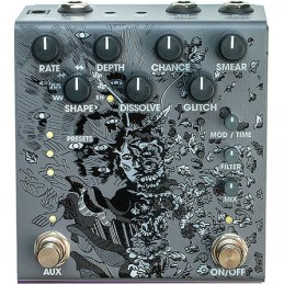 Image d'une pédale a multi-effets, modèle Parting, de couleur grise, de la marque Old Blood Noise Endeavors