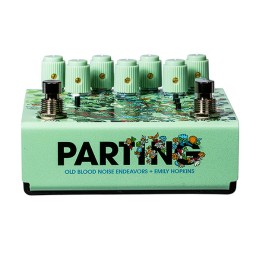 Image d'une pédale a multi-effets, modèle Parting, de couleur verte, de la marque Old Blood Noise Endeavors