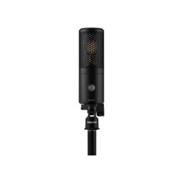 Image d'un microphone cardioïde a condensateur avec pince articulée, KSM32C-HM, de couleur noir et de la marque Shure