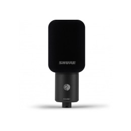 Image d'un microphone cardioïde a condensateur avec pince articulée, KSM32C-HM, de couleur noir et de la marque Shure