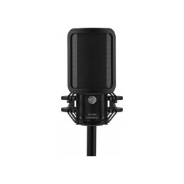 Image d'un microphone cardioïde à condensateur avec suspension, KSM32C-HM, de la marque Shure