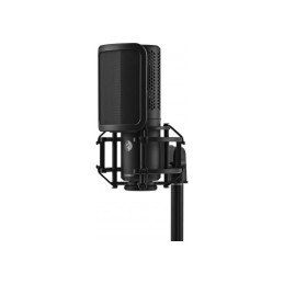 Image d'un microphone à condensateur a directivités multiples à large diaphragme KSM44MP de la marque Shure