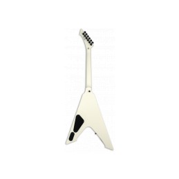 Image d'une guitare électrique signée James Hetfield, modèle Vulture Olympic White, de la marque LTD