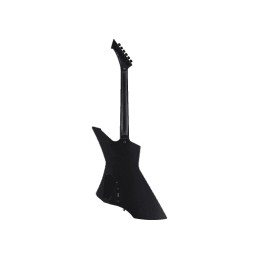 Image d'une guitare électrique signée James Hetfield, modèle Snakebyte Black satin, de la marque LTD