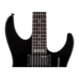 Image d'une guitare électrique, modele KH-202 Black, de la marque LTD