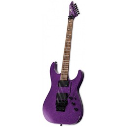 Image d'une guitare électrique, modèle KH-602 Purple Sparkle, de la marque LTD