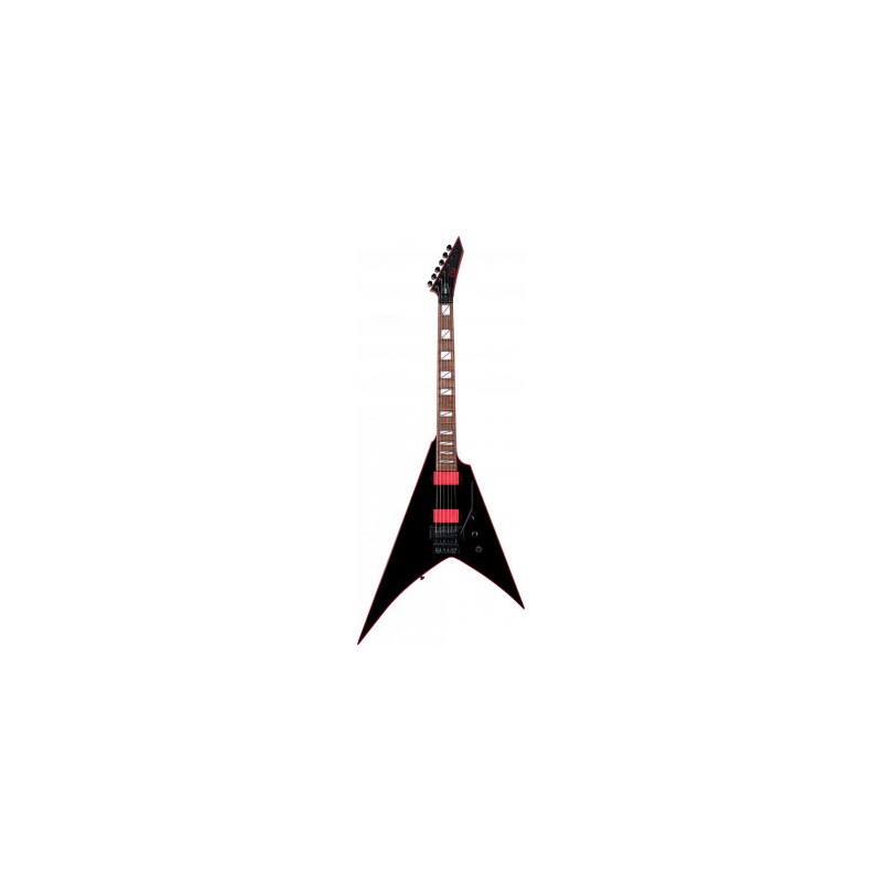 Image d'une guitare électrique signée Gary Holt, modèle GHSV200 Black, de la marque LTD